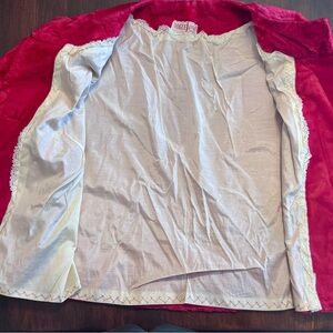 Rare, Vintage Vogue Red Fur Coat